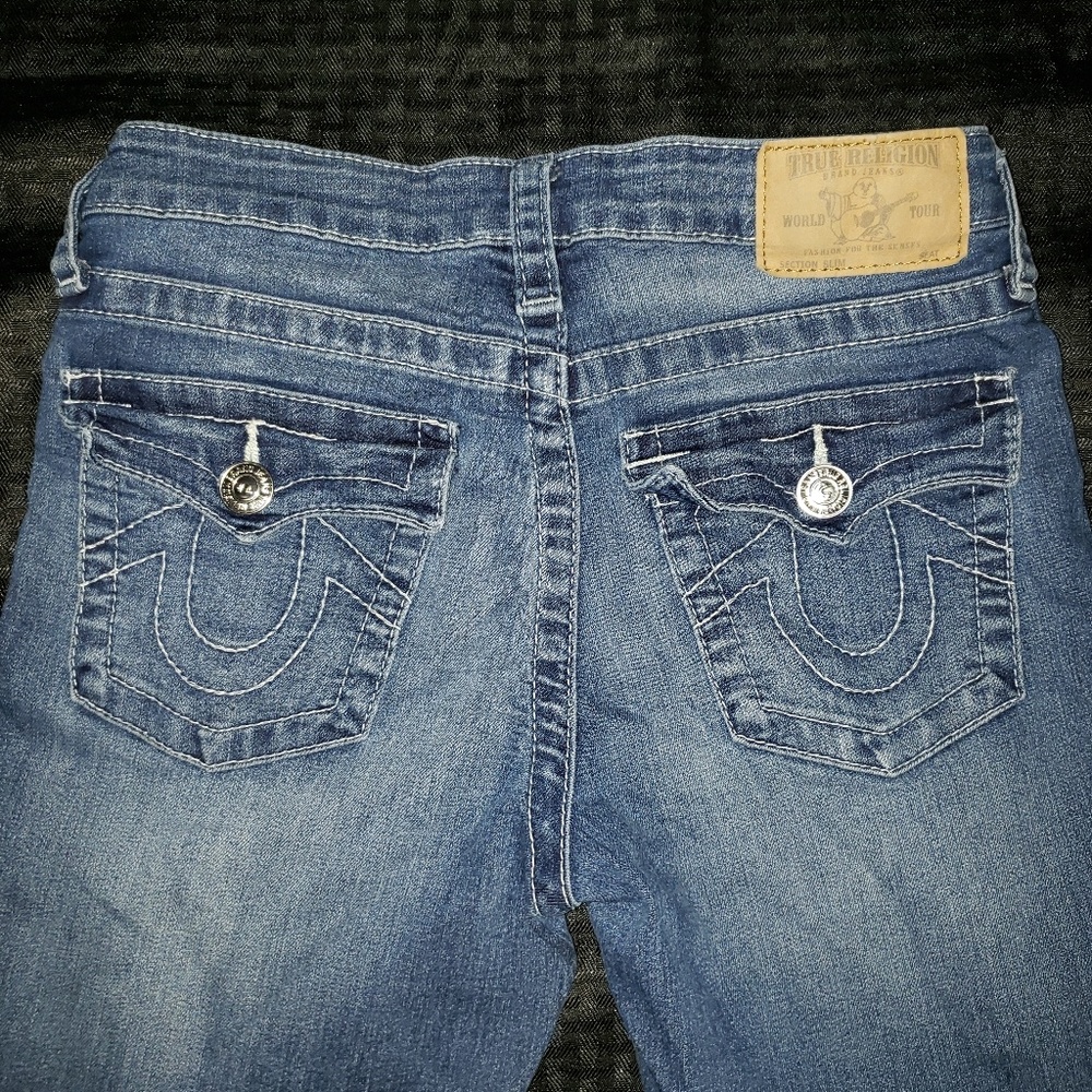 True Religion Straight Leg Jean's (Big Boy)